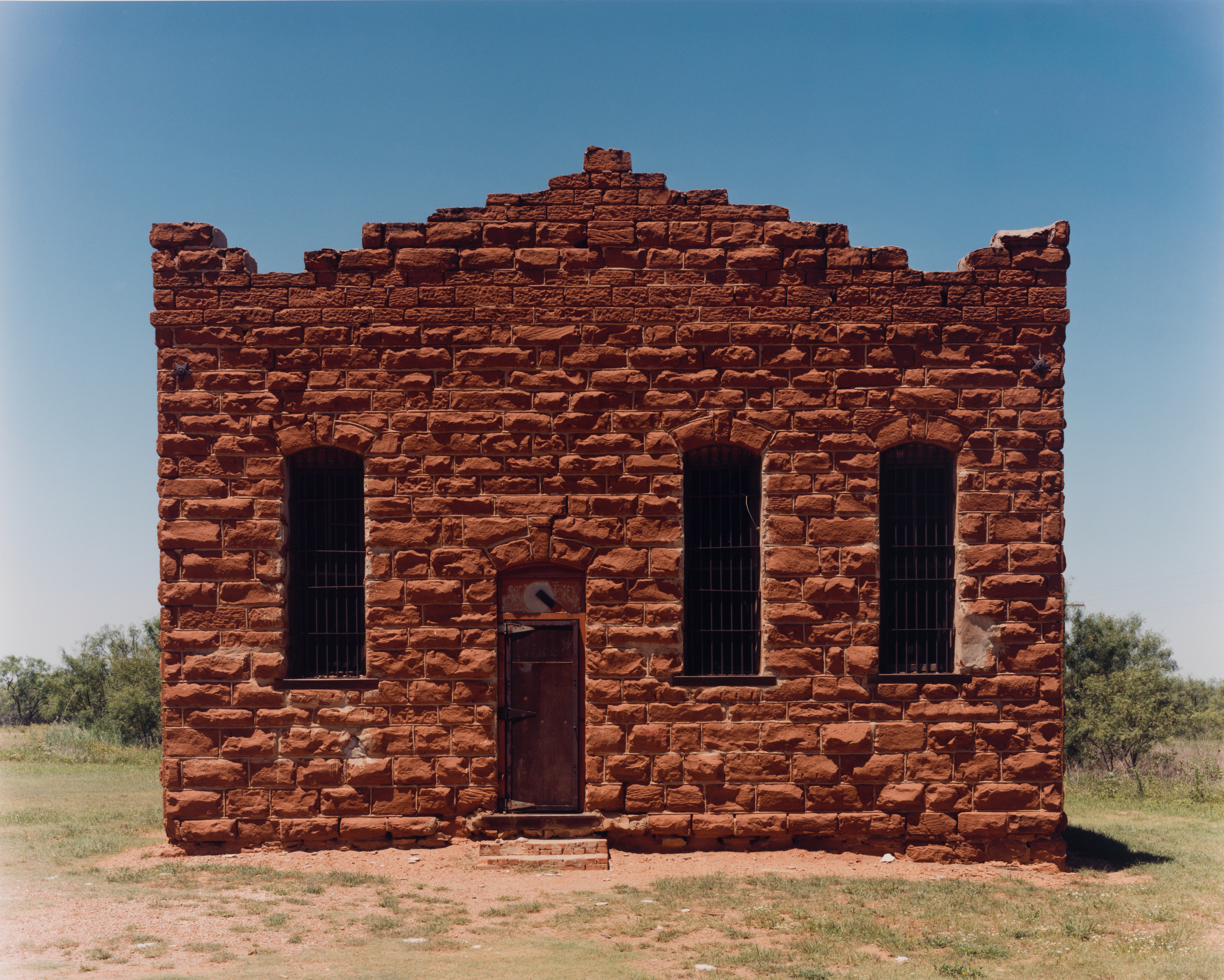 Jail, Clairemont, TX, from the Great Plains Project (1985-97)